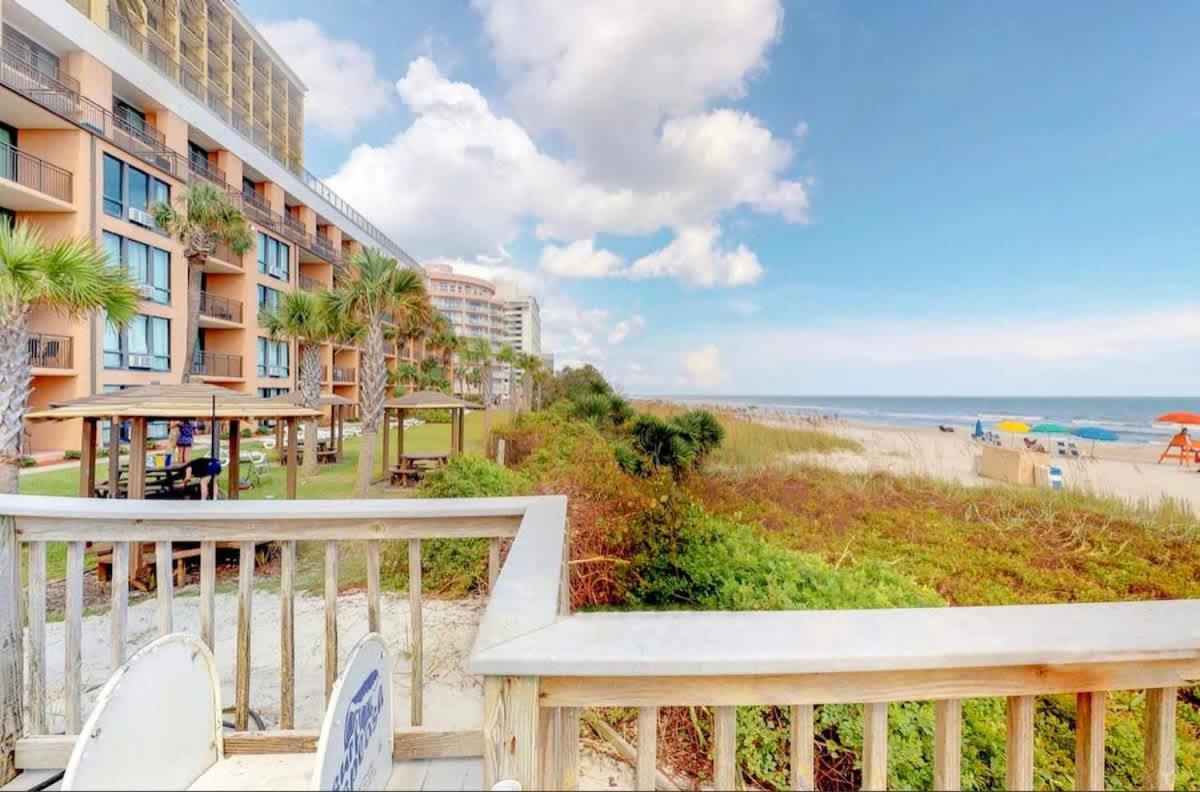 默特尔比奇*Oceanfront Retreat*King Bed *Great Pools, Hot Tubs+++*O41别墅 外观 照片