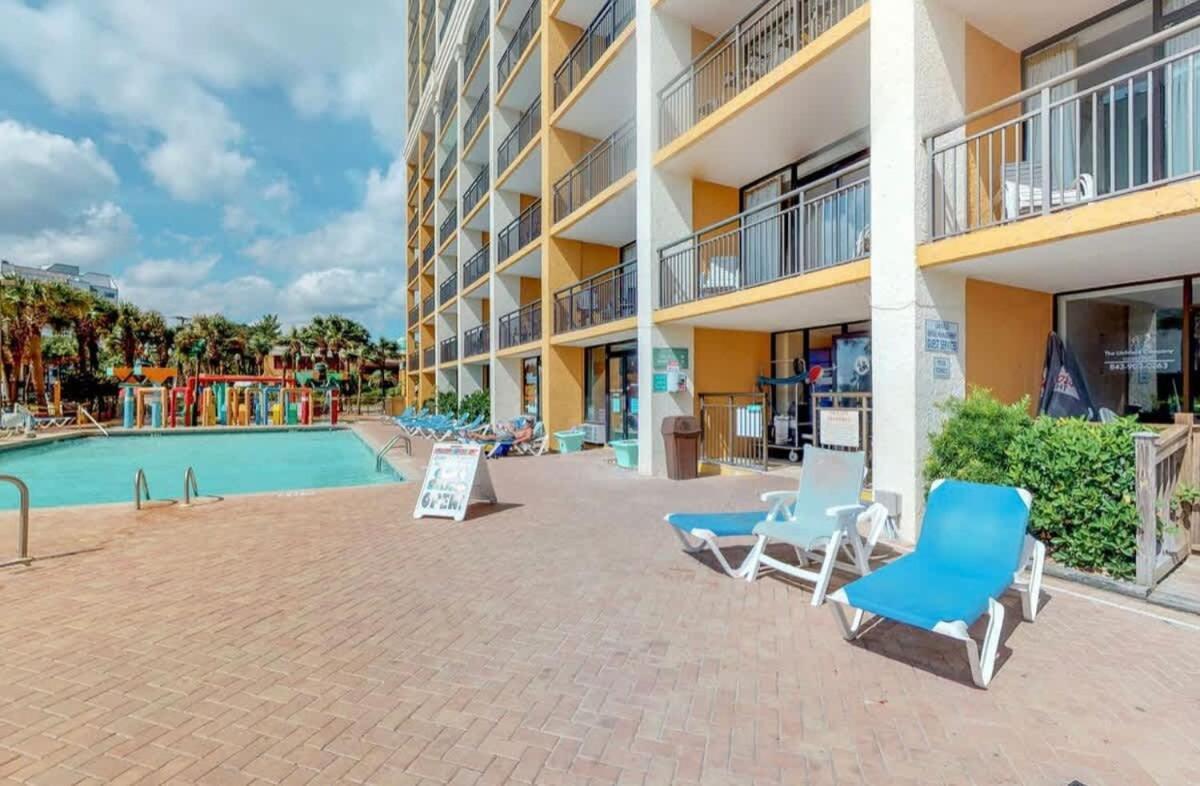 默特尔比奇*Oceanfront Retreat*King Bed *Great Pools, Hot Tubs+++*O41别墅 外观 照片